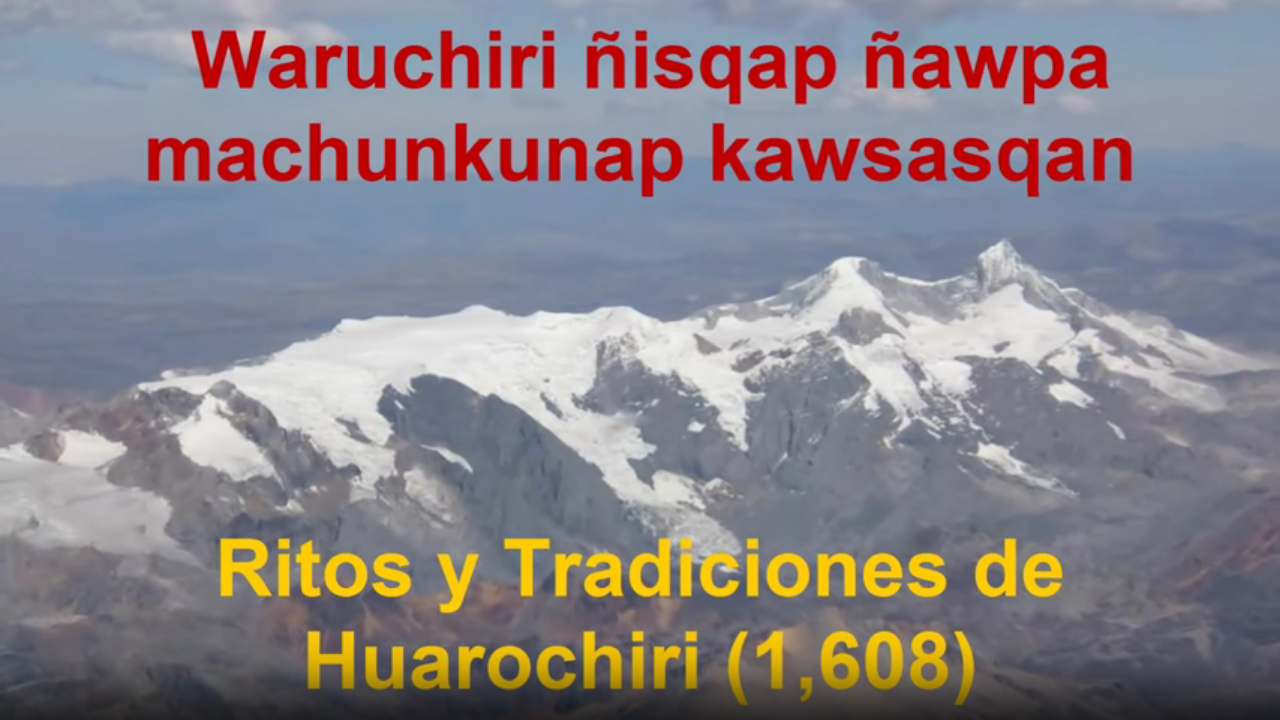 Manuscrito de Huarochirí